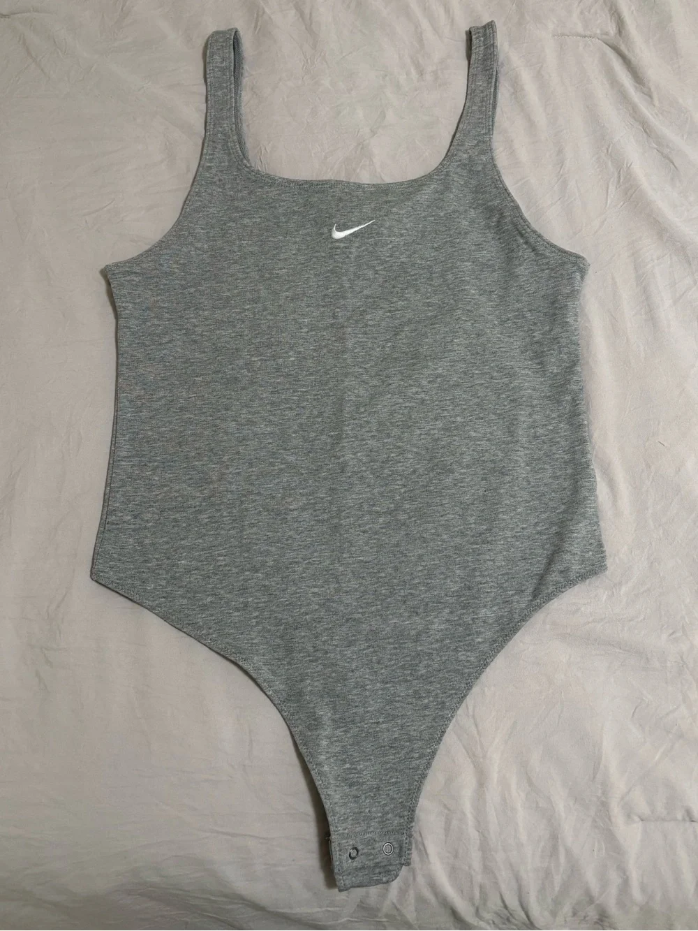 Nike Sportswear Essential Tank Bodysuit Dark Grey Heather